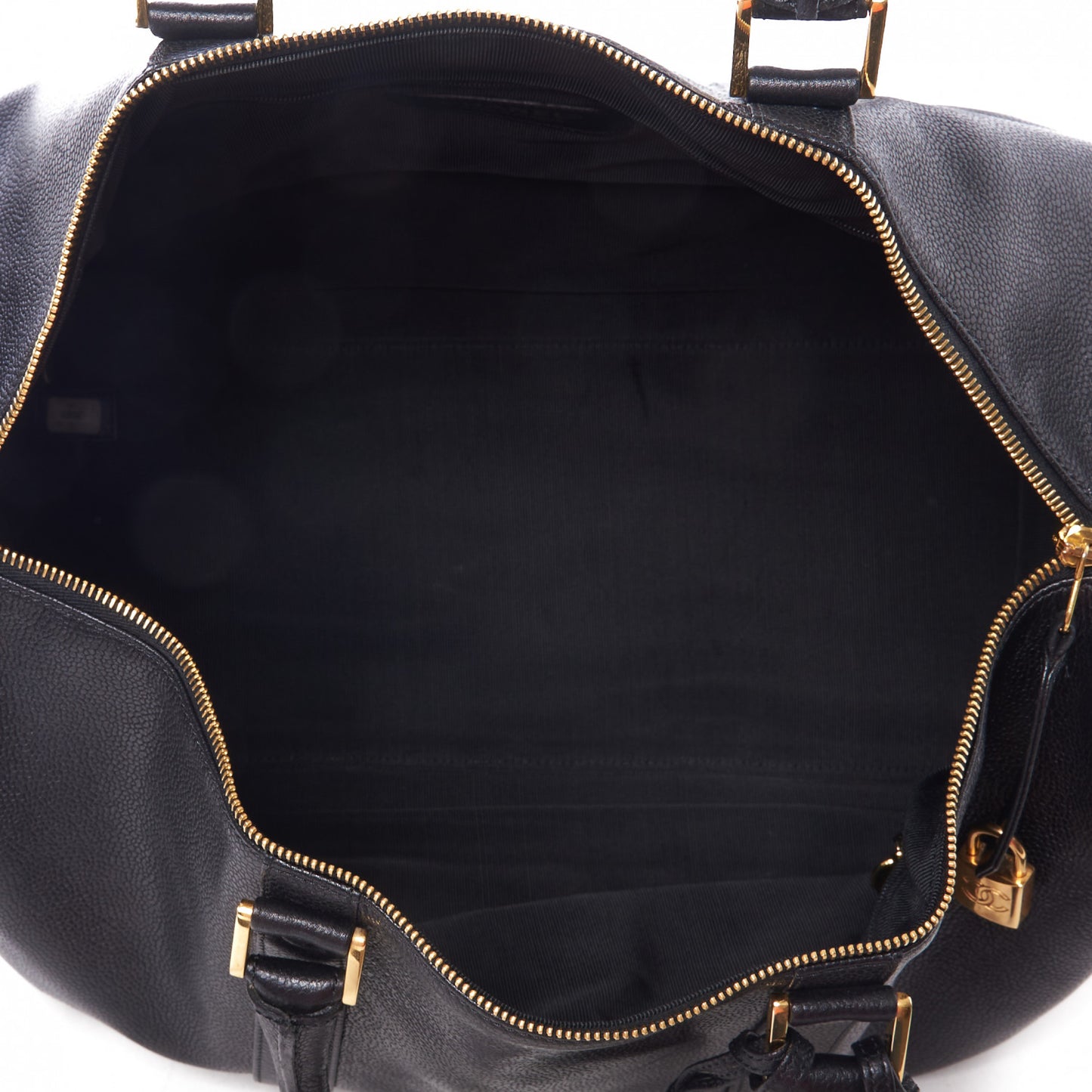 Caviar Timeless CC Duffel Bag Black