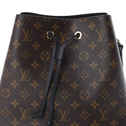 Louis Vuitton Monogram Neonoe MM Black 6 of 8
