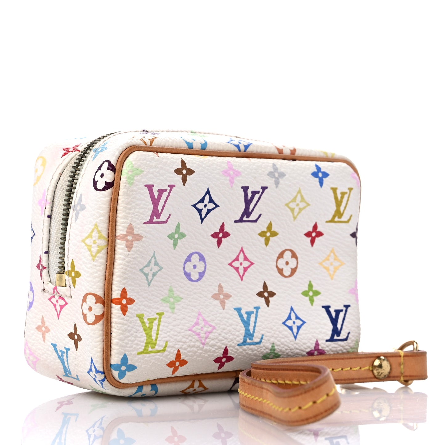 Monogram Multicolor Trousse Wapity White