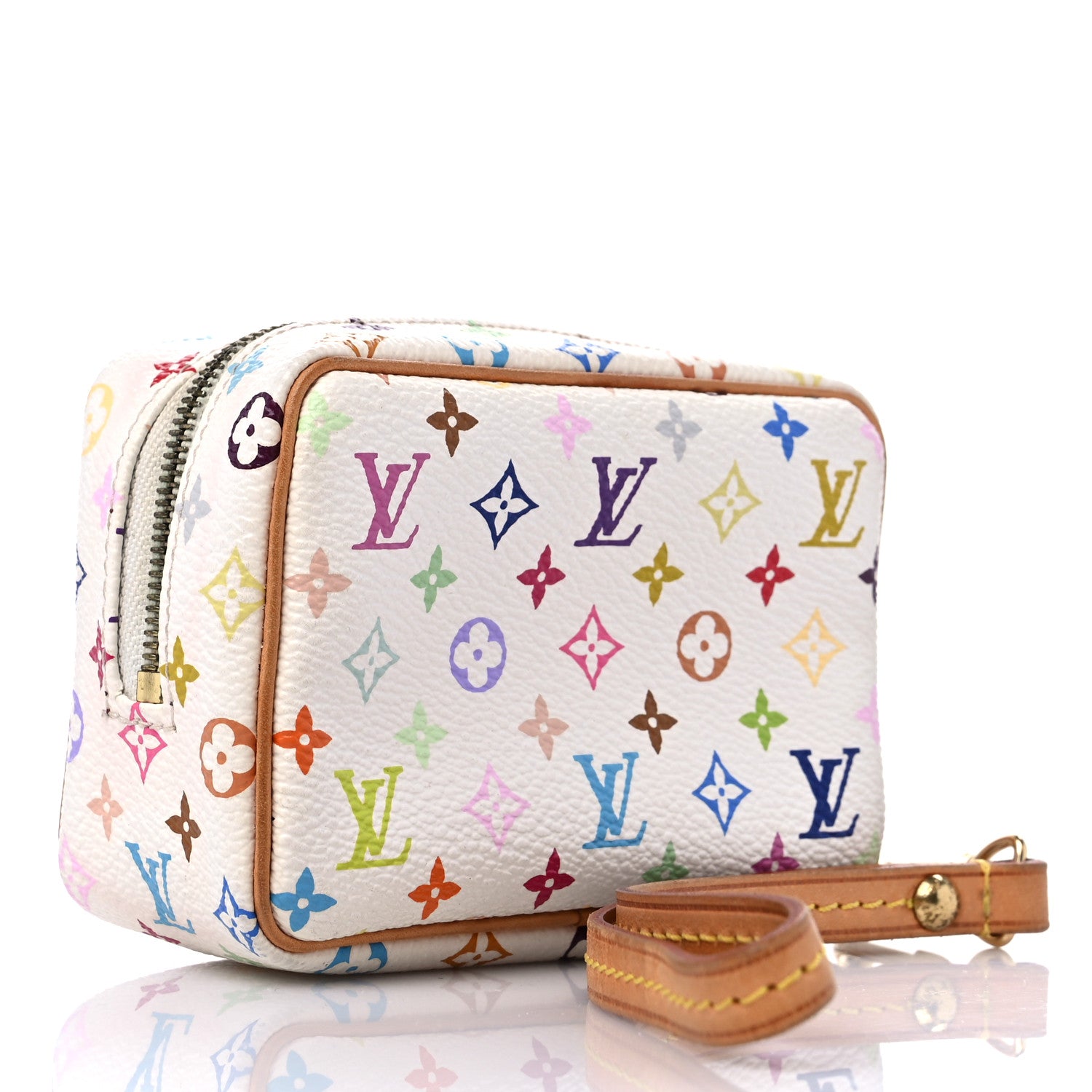 Louis Vuitton Monogram Multicolor Trousse Wapity White 3 of 9