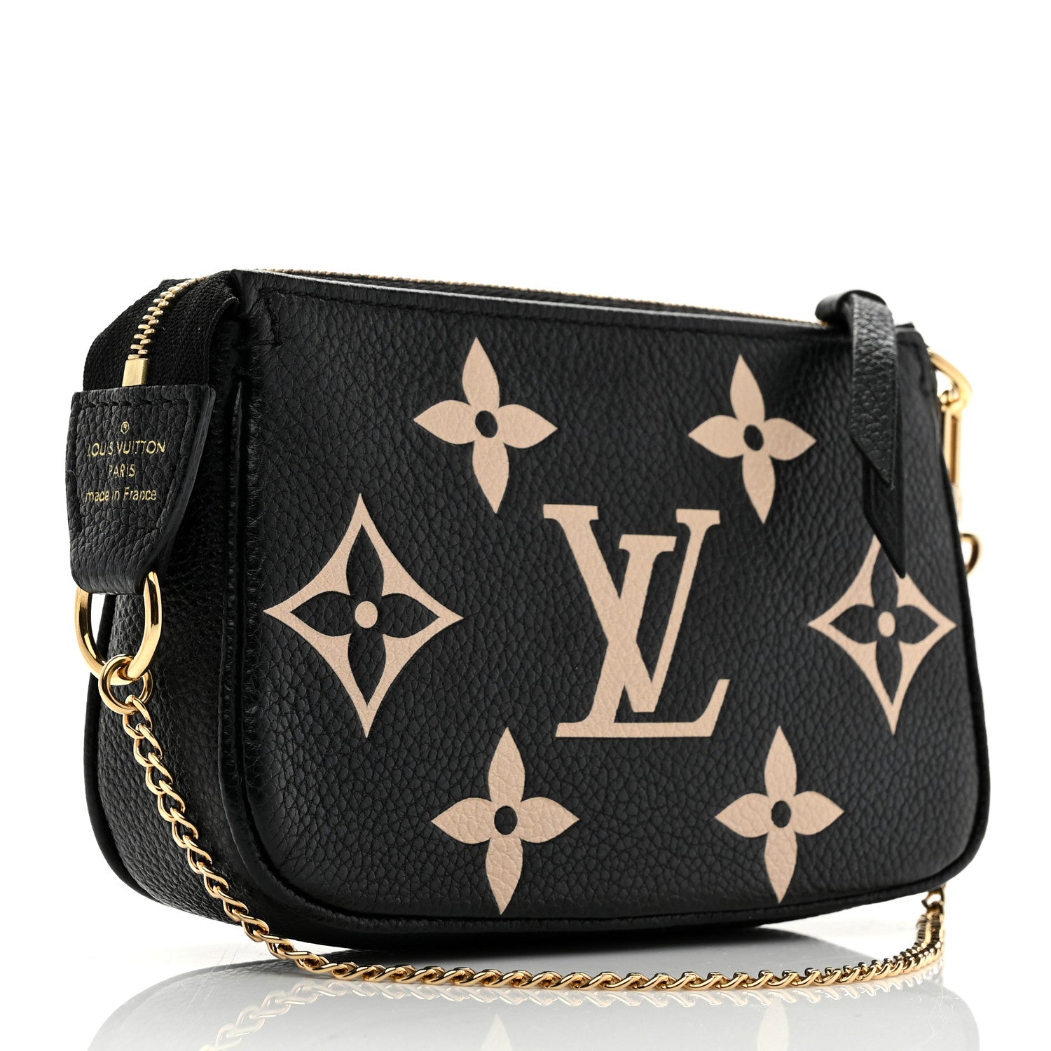 Louis Vuitton Empreinte Monogram Giant Mini Pochette Accessories Black 3 of 6