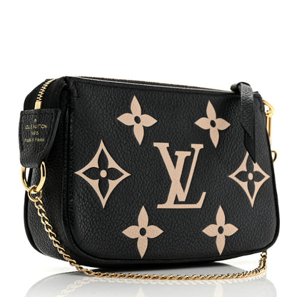 Louis Vuitton Empreinte Monogram Giant Mini Pochette Accessories Black 3 of 6