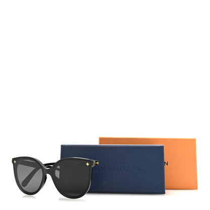 Louis Vuitton Acetate My Monogram Fame Cat Eye Sunglasses Z2130W Black 8 of 8