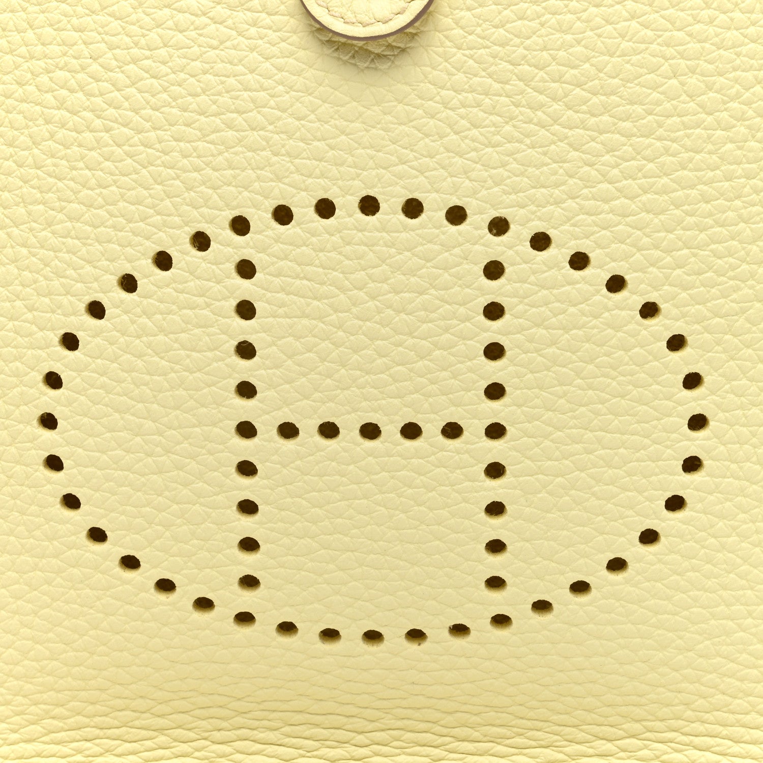 Hermes Taurillon Clemence Evelyne TPM Jaune Milton 12 of 17