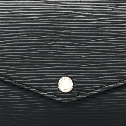 Louis Vuitton Epi Sarah Wallet NM Black 7 of 7