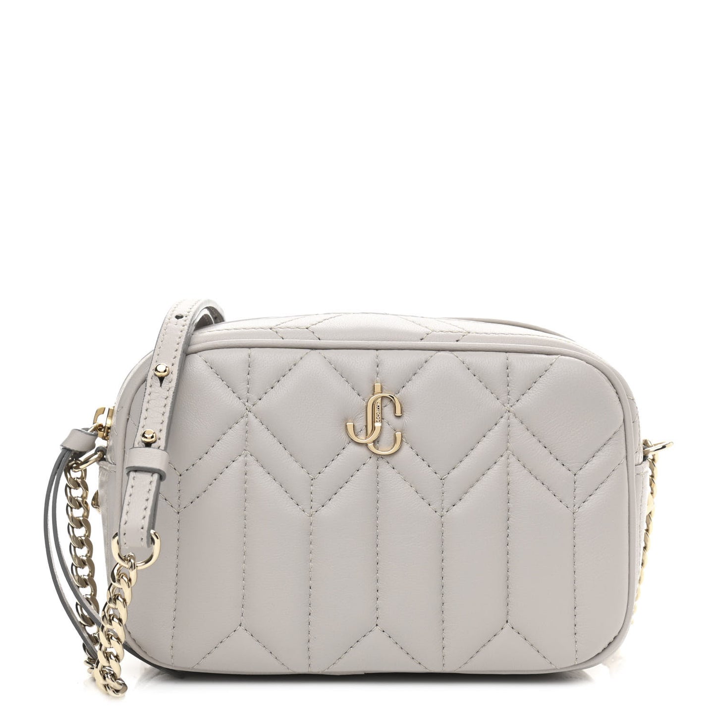 Nappa Quilted JC Camera Bag Light Mocha