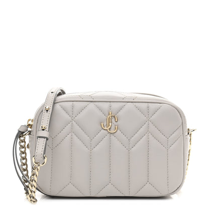 Jimmy Choo Nappa Quilted JC Camera Bag Light Mocha 1 of 10