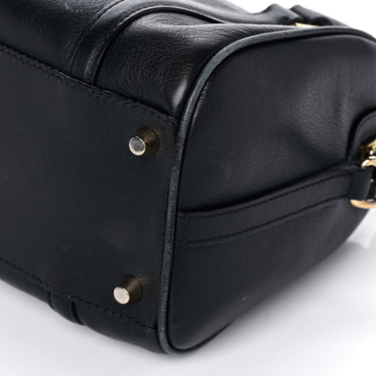 Burberry Grained Calfskin Small Alchester Bowling Bag Black 10 of 12