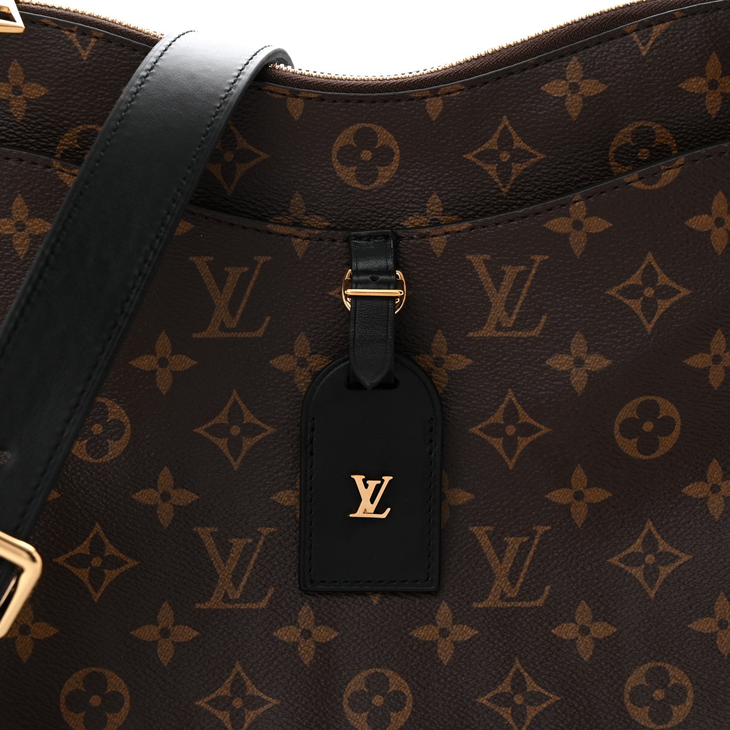 Louis Vuitton Monogram Odeon MM Black 7 of 9