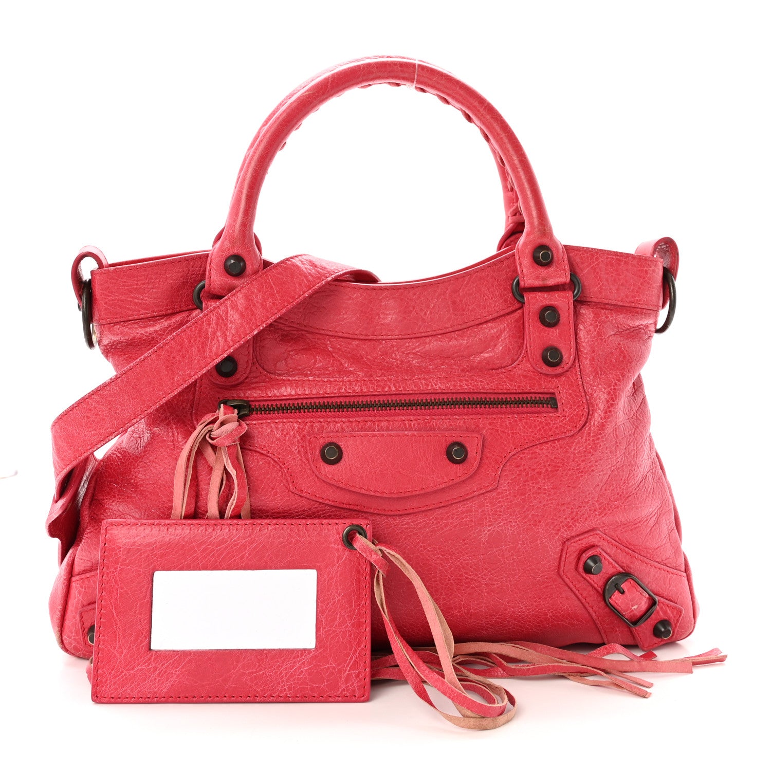 Balenciaga Agneau Classic Hardware Town Rose Thulian 1 of 10