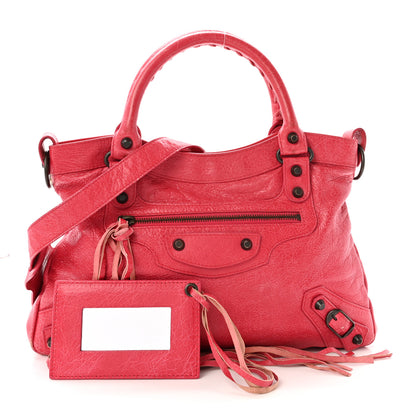 Balenciaga Agneau Classic Hardware Town Rose Thulian 1 of 10