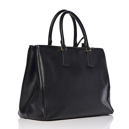 Prada Saffiano Large Galleria Double Zip Tote Black 3 of 20