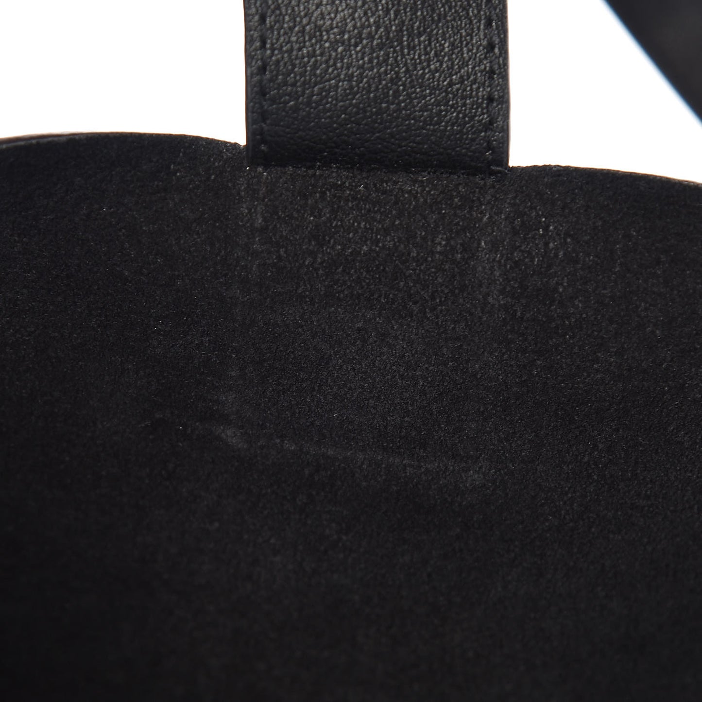 Calfskin Large Shopping Tote Black