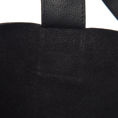 Saint Laurent Calfskin Large Shopping Tote Black 9 of 17