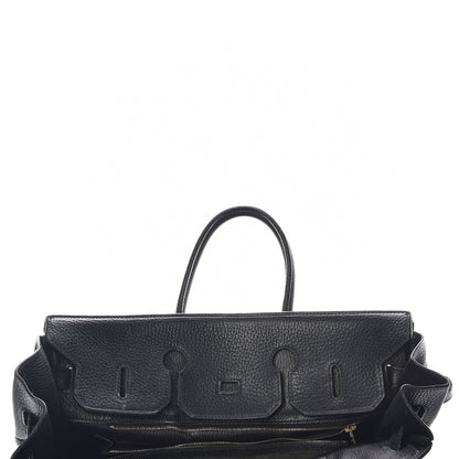 Hermes Taurillon Clemence Birkin 35 Black 13 of 42