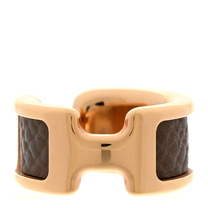 Hermes Epsom Olympe Ear Cuff PM Etoupe 1 of 4