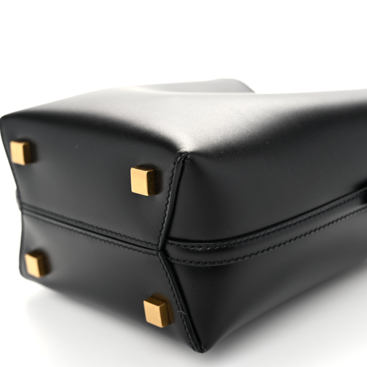 Saint Laurent Shiny Calfskin Le 37 Mini Bucket Bag Black 10 of 10