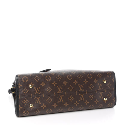 Louis Vuitton Monogram Popincourt MM Black 4 of 12