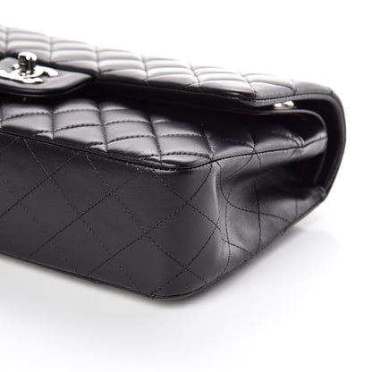 Chanel Lambskin Quilted Medium Double Flap Black 9 of 9
