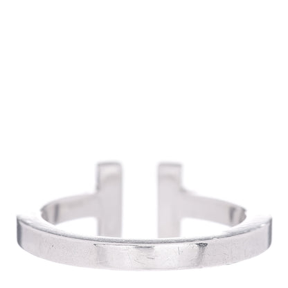 Tiffany Sterling Silver T Square Ring 58 8.5 4 of 5