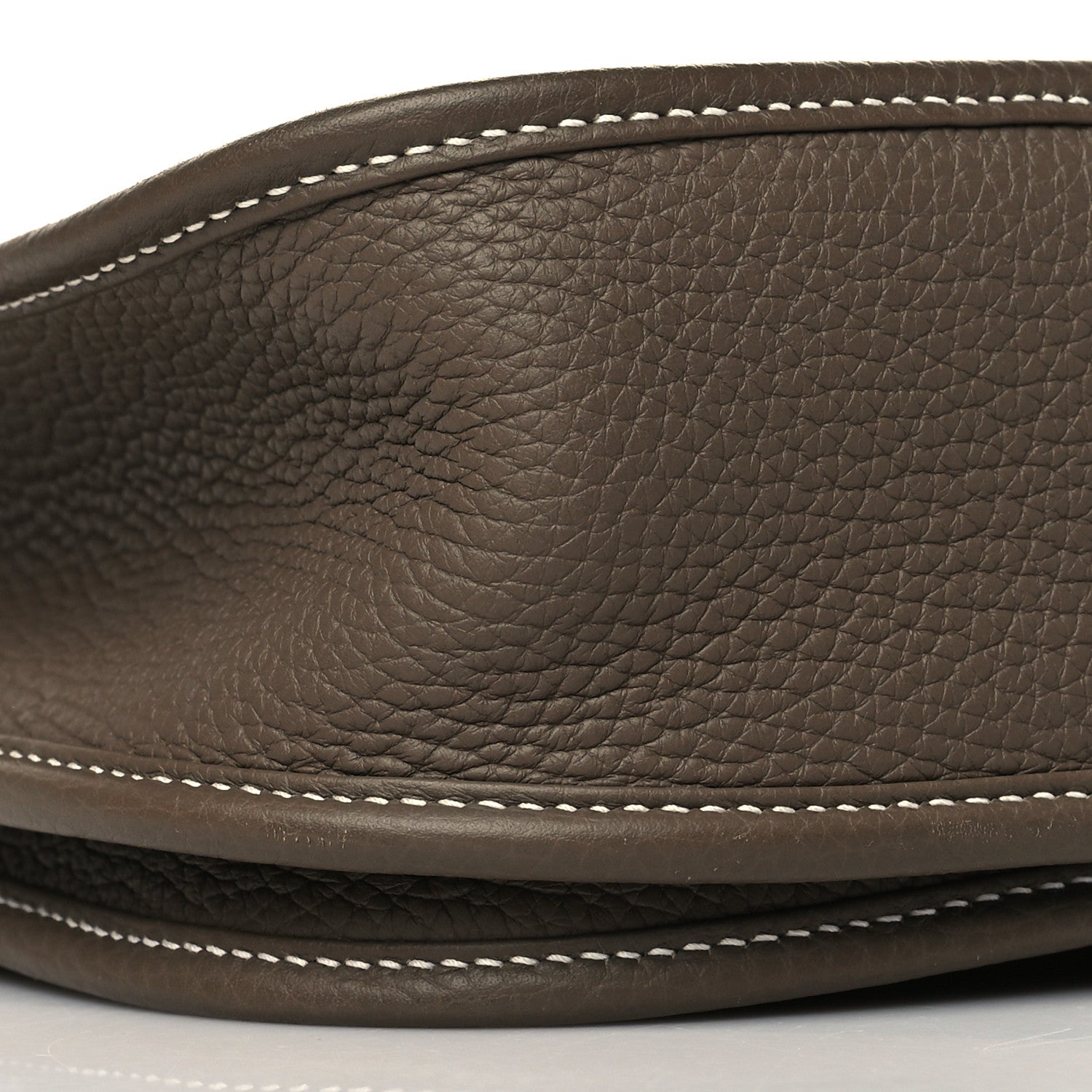 Hermes Taurillon Clemence Evelyne III PM Etoupe 8 of 10
