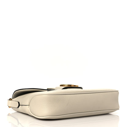 Gucci New Sakai Calfskin Lux Small Dahlia Messenger Shoulder Bag Mystic White 4 of 10
