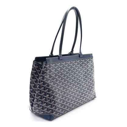 Goyard Goyardine Bellechasse Biaude MM Tote  Navy Blue 3 of 10
