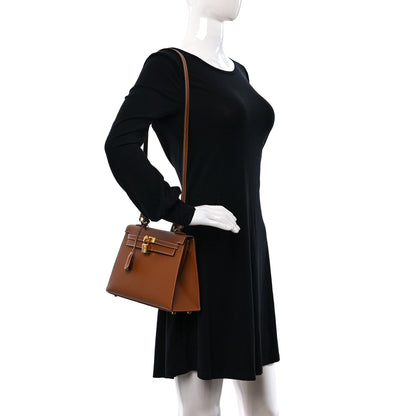 Hermes Epsom Kelly Sellier 25 Gold 2 of 9