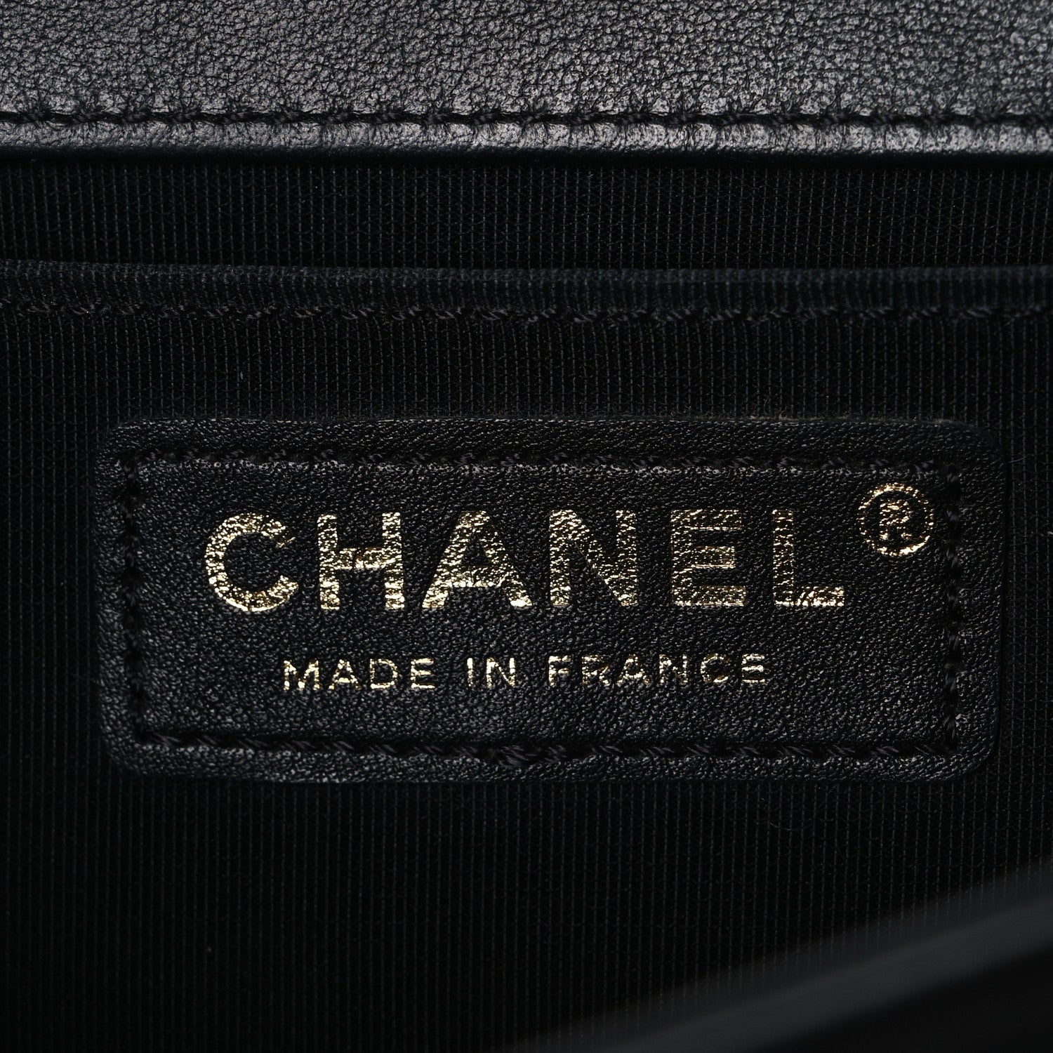 Chanel Lambskin Quilted Medium Boy Flap Black 6 of 12
