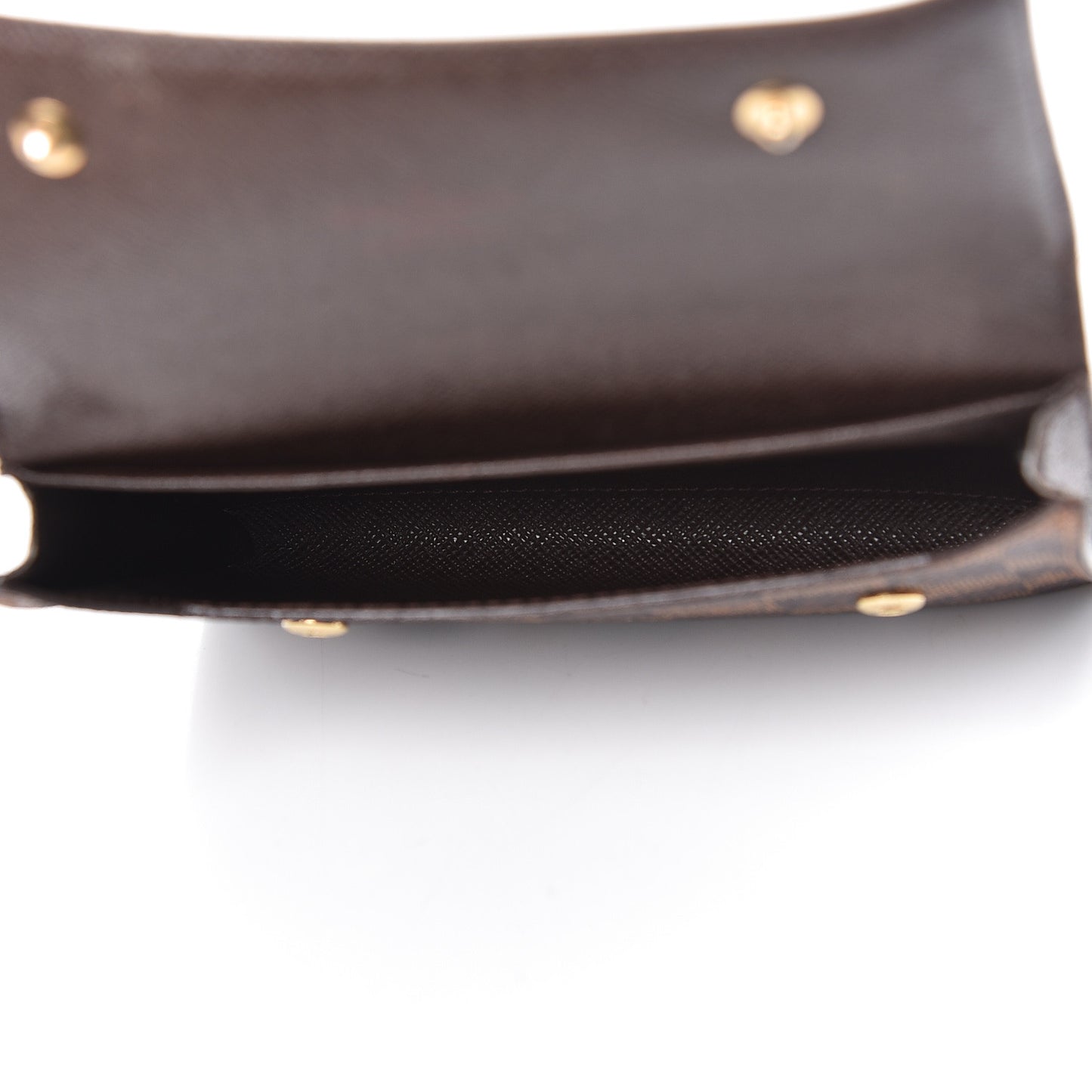 Damier Ebene Portefeuille Compact Modulable Wallet