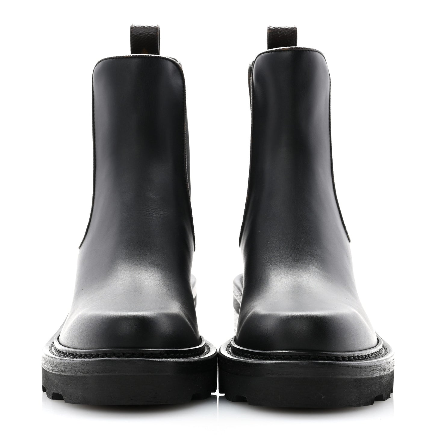 Calfskin Monogram Beaubourg Ankle Boots 37 Black