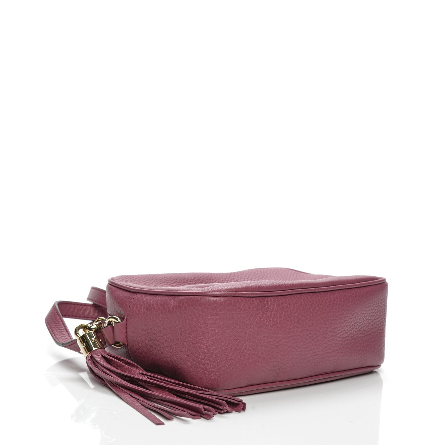 Pebbled Calfskin Small Soho Disco Bag Peonia Flower
