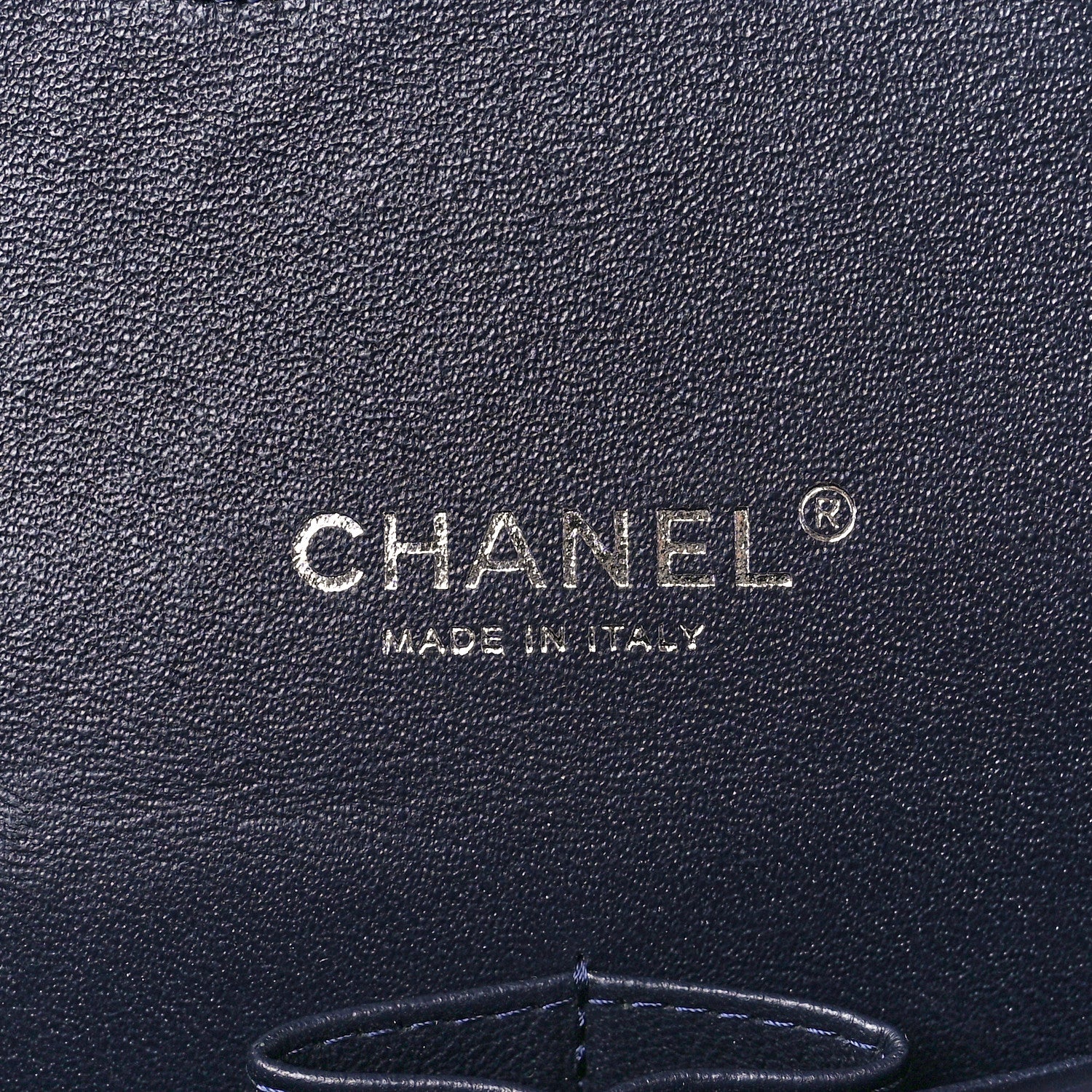 Chanel Lambskin Quilted Maxi Double Flap Dark Blue 6 of 13