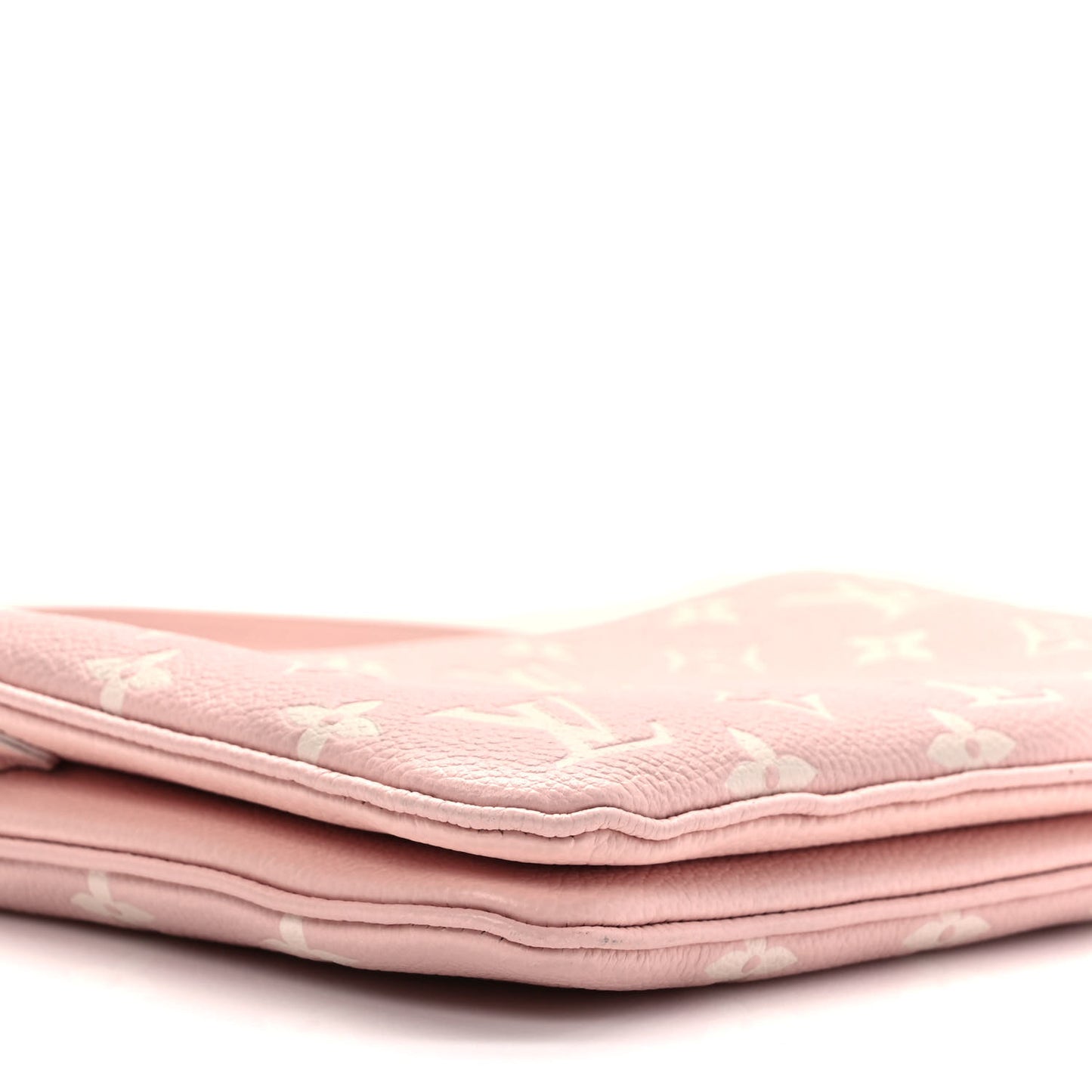 Empreinte Monogram Double Zip Pochette Rose