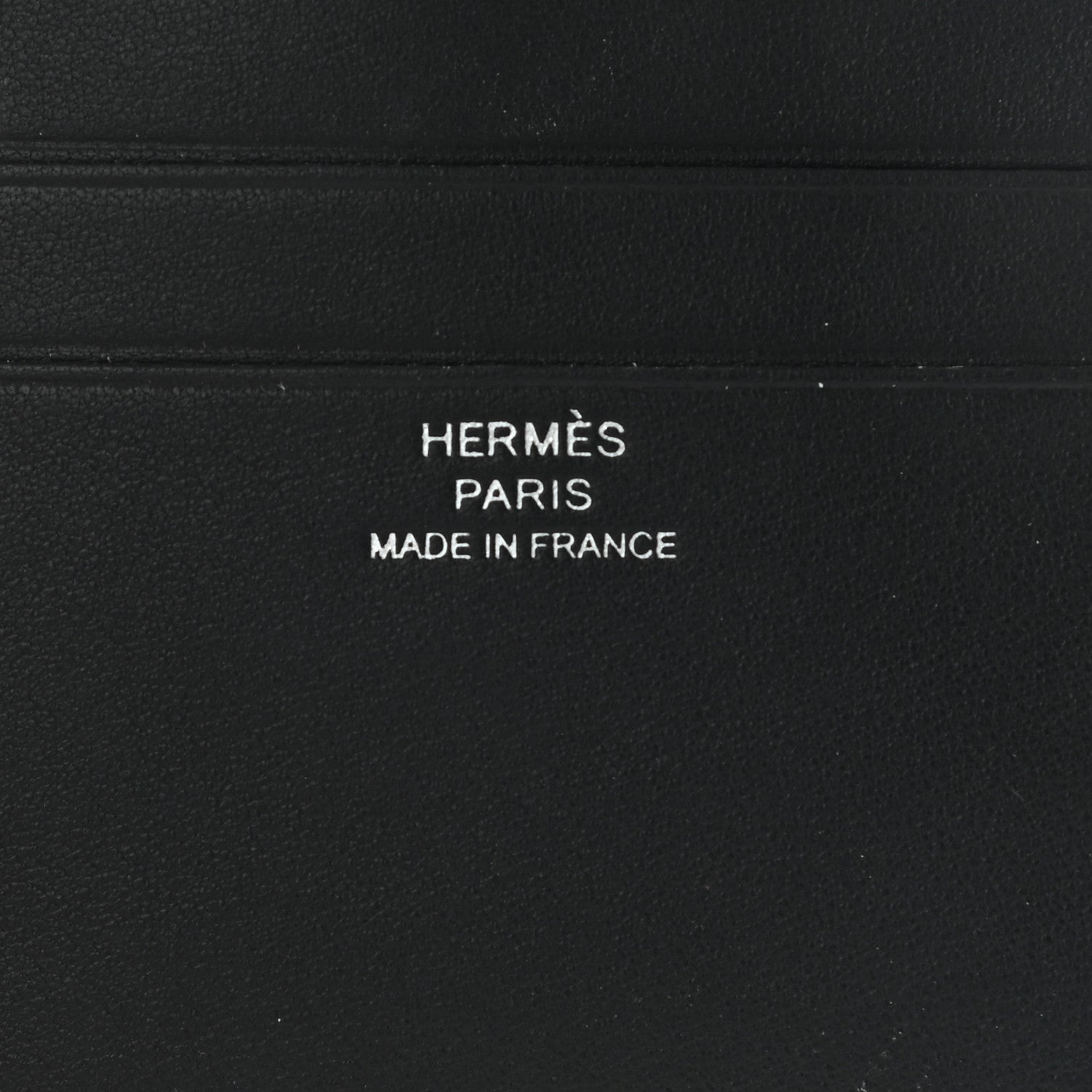 Hermes Swift Citizen Twill Card Case Black 6 of 8