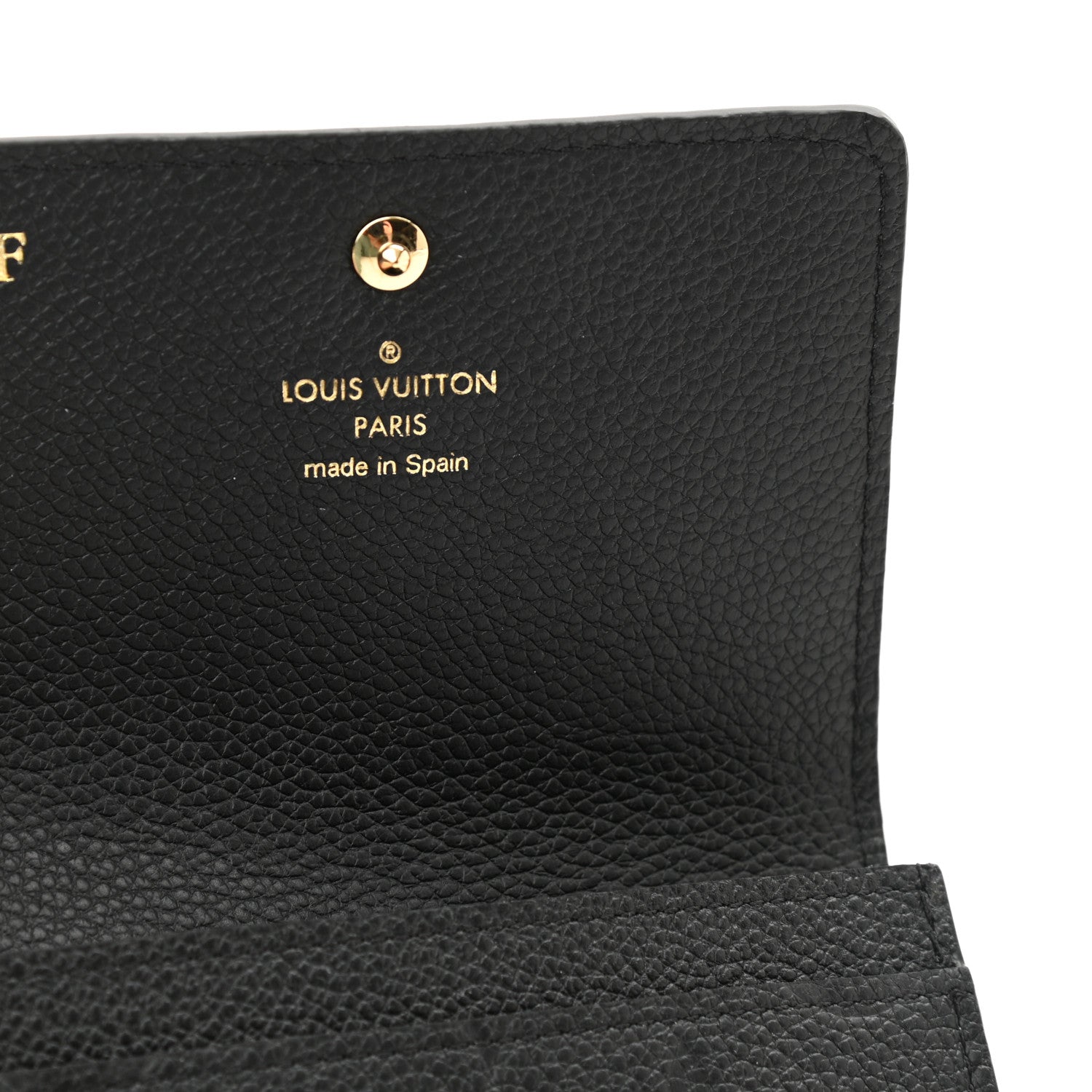 Louis Vuitton Empreinte Business Card Holder Black 6 of 9