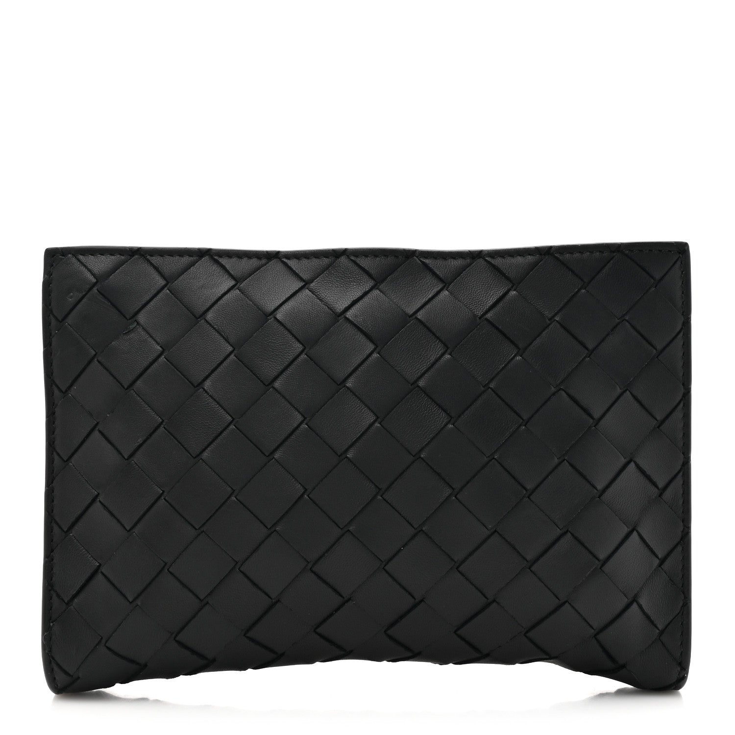 Bottega Veneta Nappa Nylon Intreccio Packable Backpack Black 3 of 16