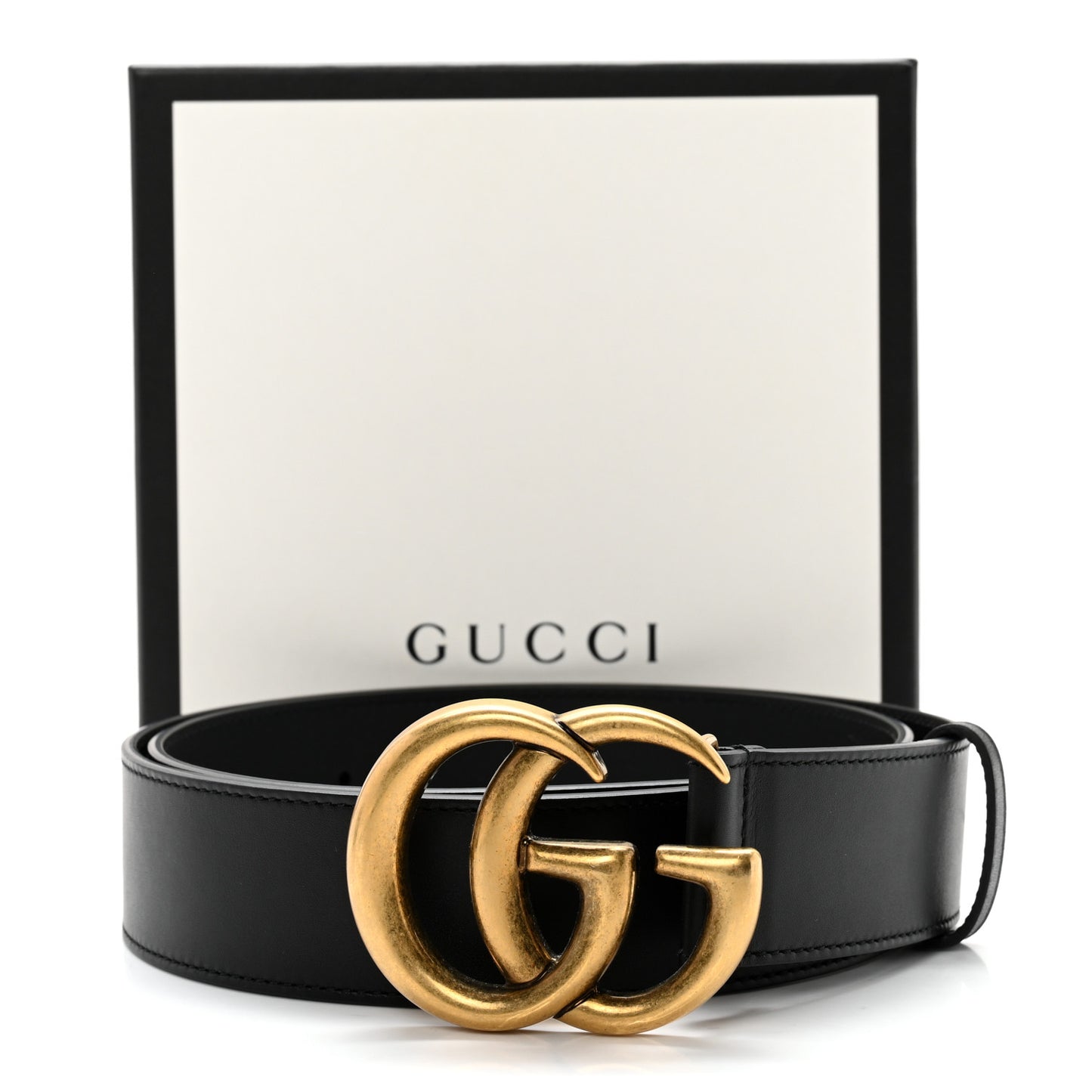 Calfskin Double G 40mm Belt 90 36 Black