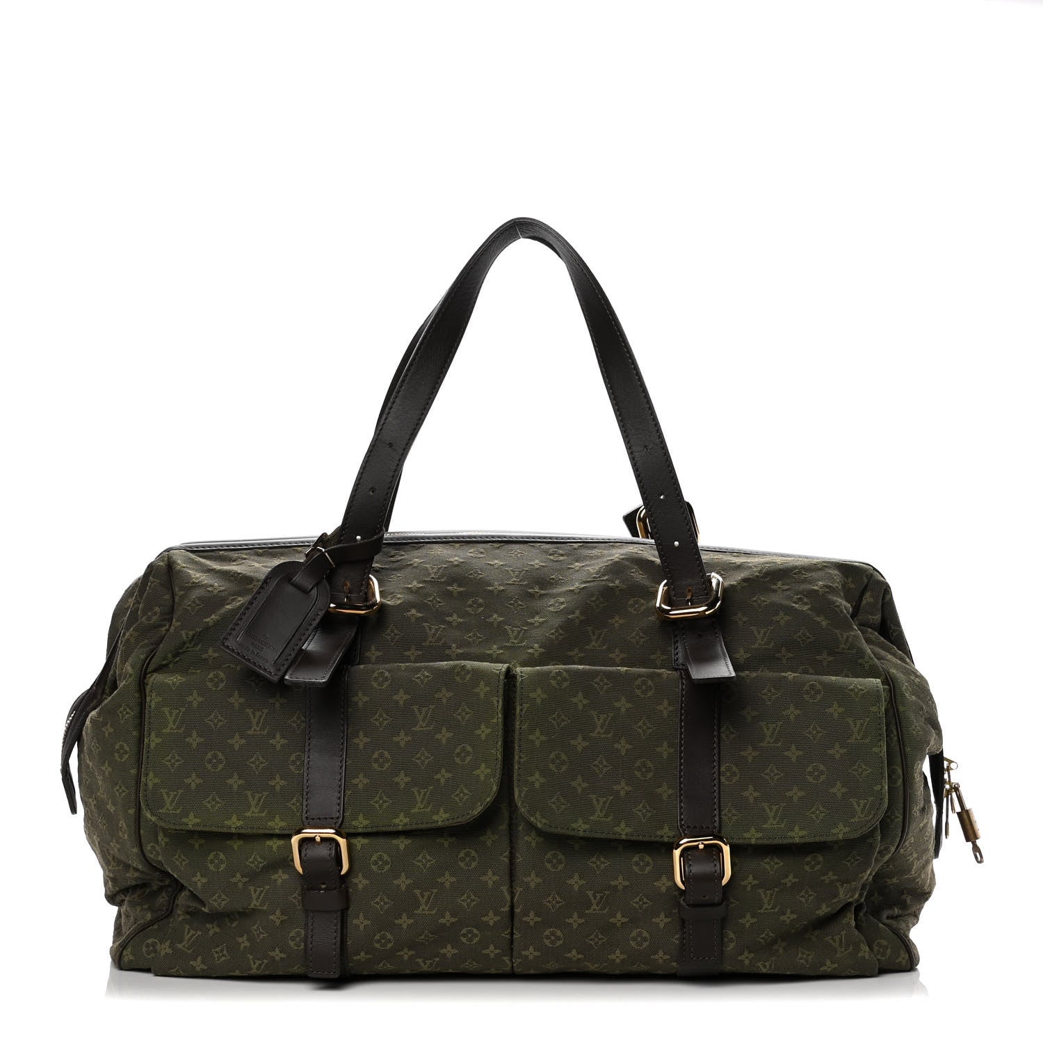 Louis Vuitton Mini Lin Monogram Louise Kaki 1 of 12