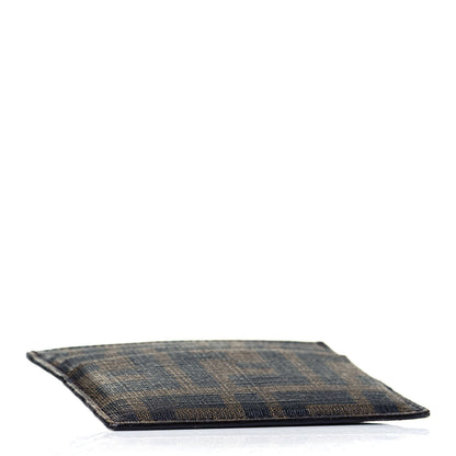 Fendi Zucca Spalmati Card Holder Tobacco Cioccolato 4 of 7