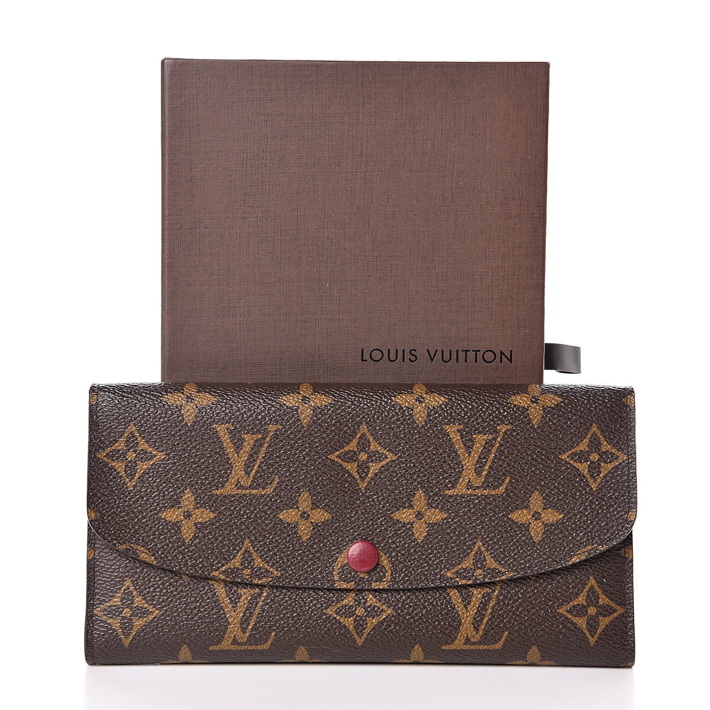Monogram Emilie Wallet Fuchsia