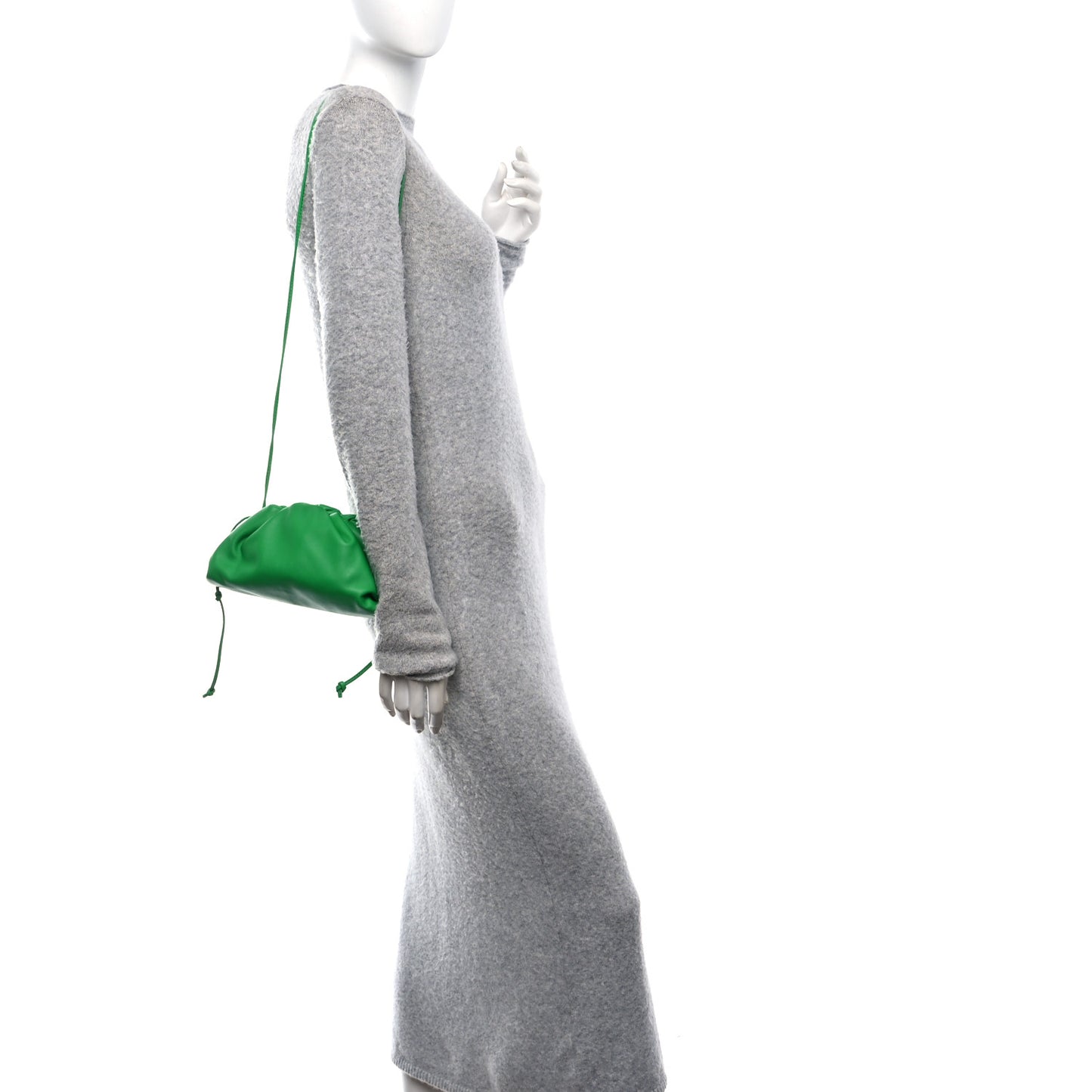 Butter Calfskin The Mini Pouch Parakeet