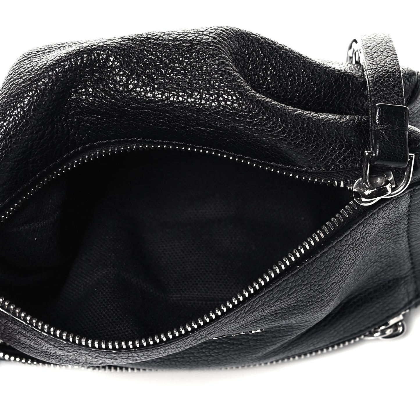 Sugar Goatskin Pandora Wristlet Black