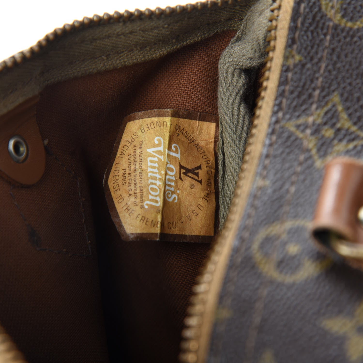 Louis Vuitton Monogram French Company Speedy 25 18 of 19