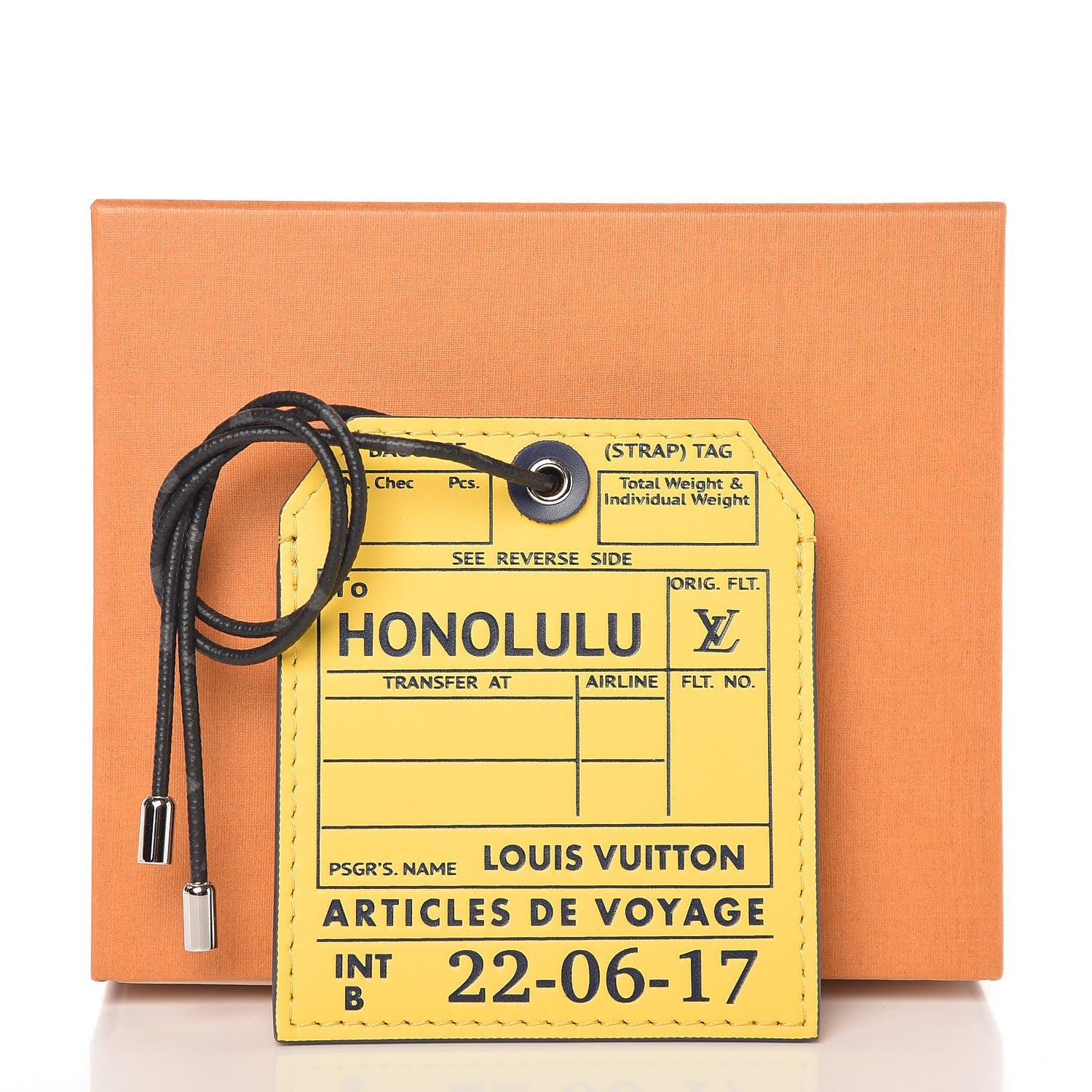 Louis Vuitton Calfskin Honolulu Name Tag 3 of 3