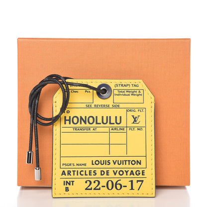 Louis Vuitton Calfskin Honolulu Name Tag 3 of 3