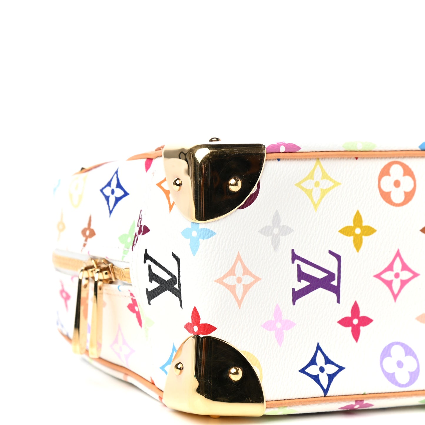 Monogram Multicolor Trouville White