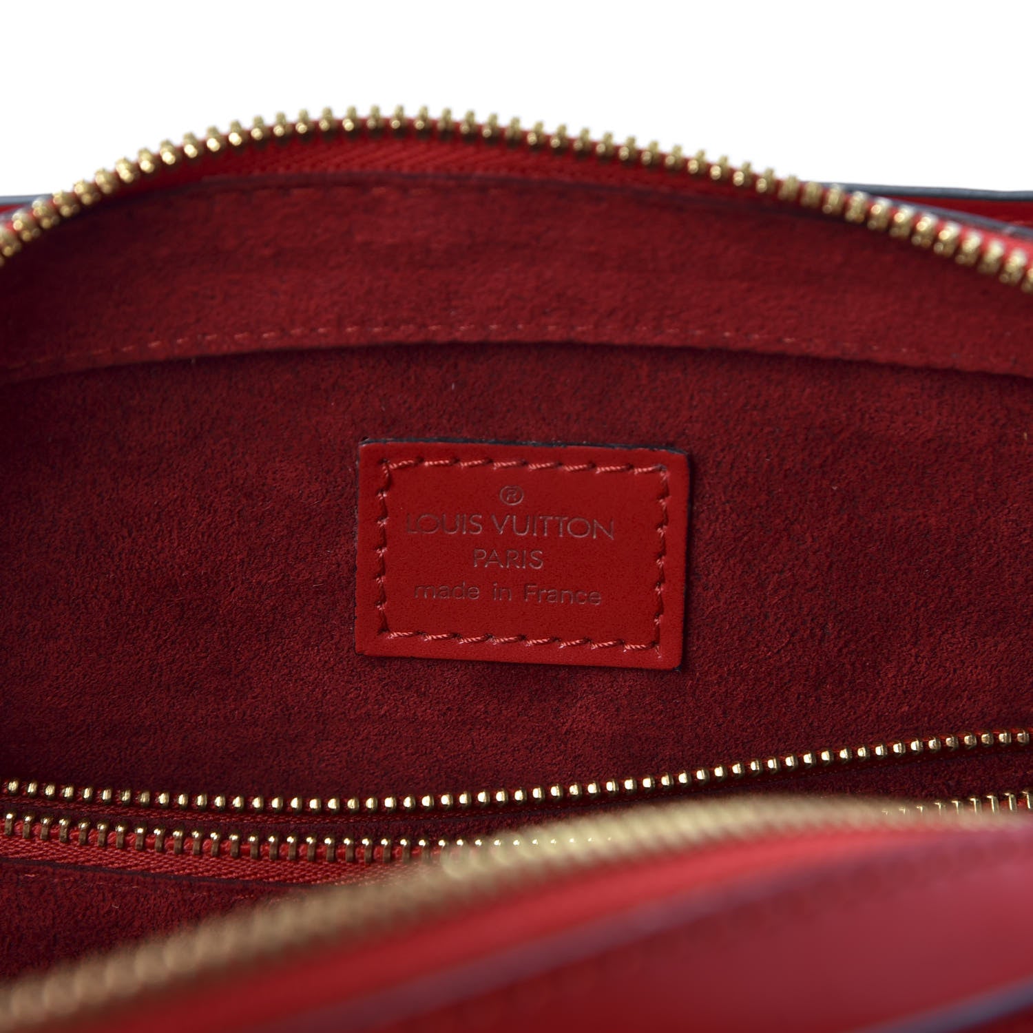 Louis Vuitton Epi Pont-Neuf Castillan Red 7 of 8