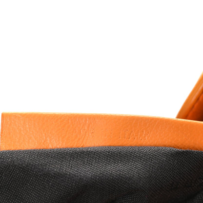 Fendi Nappa FF 1974 Embossed Baguette Clementine 6 of 14