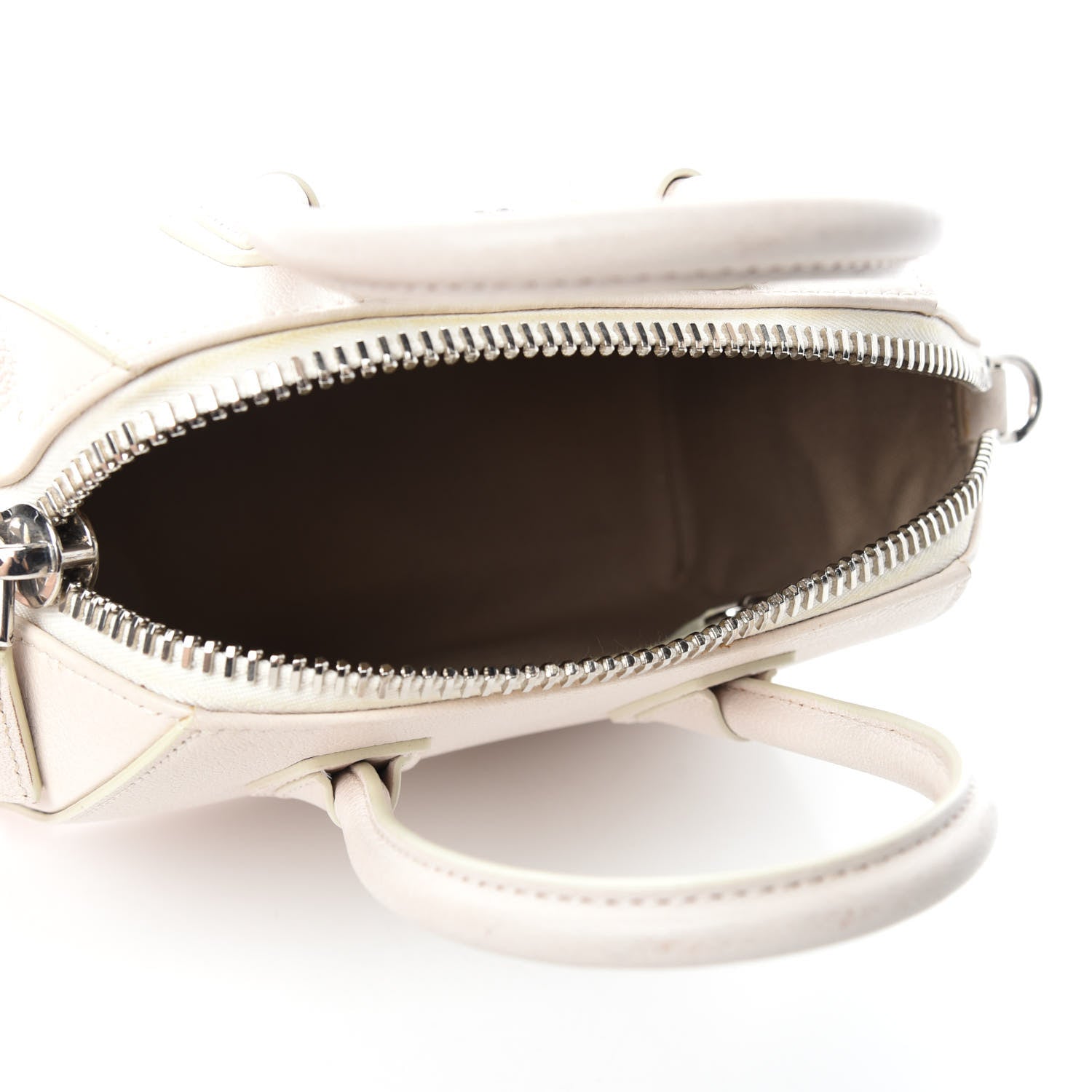 Givenchy Sugar Goatskin Mini Antigona Ivory 5 of 14